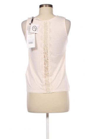 Γυναικείο αμάνικο μπλουζάκι Naf Naf, Μέγεθος S, Χρώμα  Μπέζ, Τιμή 14,95 €