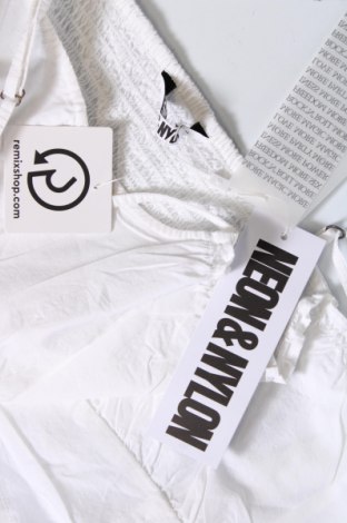 Γυναικείο αμάνικο μπλουζάκι Neon & Nylon by Only, Μέγεθος XL, Χρώμα Λευκό, Τιμή 5,53 €