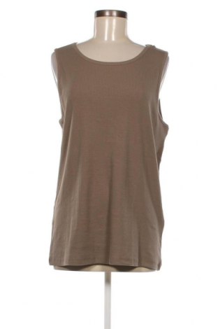 Γυναικείο αμάνικο μπλουζάκι ONLY Carmakoma, Μέγεθος XXL, Χρώμα Καφέ, Τιμή 7,93 €