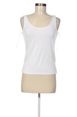 Γυναικείο αμάνικο μπλουζάκι Pieces, Μέγεθος XS, Χρώμα Λευκό, Τιμή 13,92 €