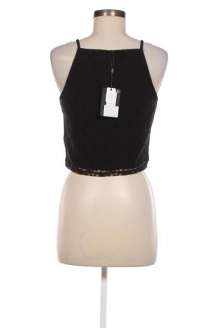 Γυναικείο αμάνικο μπλουζάκι Pieces, Μέγεθος XL, Χρώμα Μαύρο, Τιμή 5,01 €