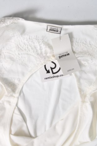 Γυναικείο αμάνικο μπλουζάκι Pimkie, Μέγεθος M, Χρώμα Λευκό, Τιμή 4,98 €