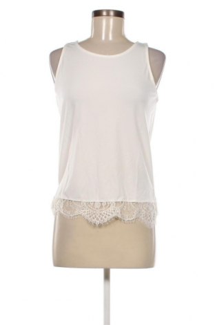 Γυναικείο αμάνικο μπλουζάκι Pimkie, Μέγεθος M, Χρώμα Λευκό, Τιμή 5,19 €