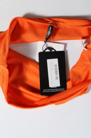 Γυναικείο αμάνικο μπλουζάκι Pretty Little Thing, Μέγεθος L, Χρώμα Πορτοκαλί, Τιμή 4,33 €
