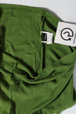 Damska koszulka na ramiączkach SHEIN, Rozmiar L, Kolor Zielony, Cena 41,58 zł