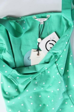 Γυναικείο αμάνικο μπλουζάκι Sandwich_, Μέγεθος S, Χρώμα Πράσινο, Τιμή 10,47 €
