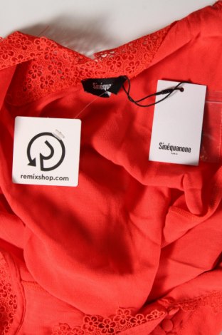 Γυναικείο αμάνικο μπλουζάκι Sinequanone, Μέγεθος L, Χρώμα Κόκκινο, Τιμή 8,97 €
