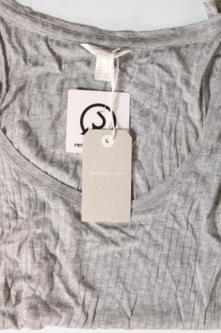Γυναικείο αμάνικο μπλουζάκι Springfield, Μέγεθος S, Χρώμα Γκρί, Τιμή 5,57 €
