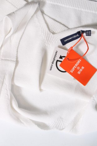 Γυναικείο αμάνικο μπλουζάκι Superdry, Μέγεθος XL, Χρώμα Λευκό, Τιμή 15,46 €