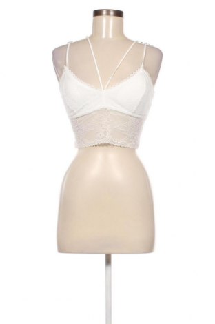 Γυναικείο αμάνικο μπλουζάκι Tally Weijl, Μέγεθος M, Χρώμα Λευκό, Τιμή 10,82 €