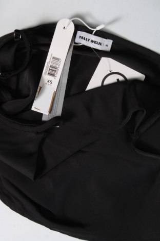 Γυναικείο αμάνικο μπλουζάκι Tally Weijl, Μέγεθος XS, Χρώμα Μαύρο, Τιμή 5,19 €