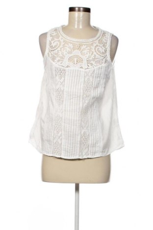 Γυναικείο αμάνικο μπλουζάκι Tally Weijl, Μέγεθος S, Χρώμα Λευκό, Τιμή 4,10 €