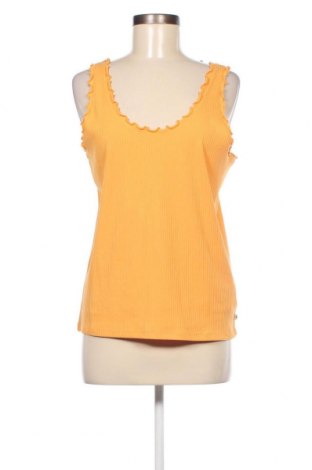 Γυναικείο αμάνικο μπλουζάκι Tom Tailor, Μέγεθος XXL, Χρώμα Κίτρινο, Τιμή 6,73 €