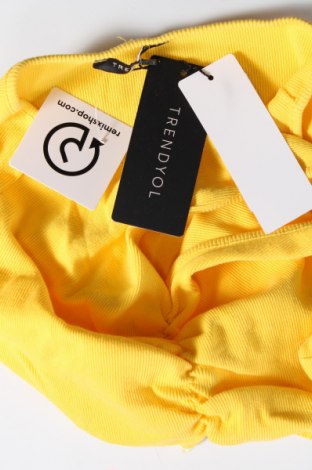 Γυναικείο αμάνικο μπλουζάκι Trendyol, Μέγεθος L, Χρώμα Κίτρινο, Τιμή 14,95 €