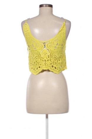 Γυναικείο αμάνικο μπλουζάκι Undiz, Μέγεθος S, Χρώμα Κίτρινο, Τιμή 8,22 €