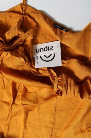 Γυναικείο αμάνικο μπλουζάκι Undiz, Μέγεθος M, Χρώμα Κίτρινο, Τιμή 5,08 €