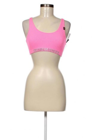 Γυναικείο αμάνικο μπλουζάκι Undiz, Μέγεθος XS, Χρώμα Ρόζ , Τιμή 4,78 €