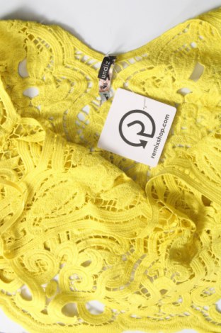 Γυναικείο αμάνικο μπλουζάκι Undiz, Μέγεθος S, Χρώμα Κίτρινο, Τιμή 5,38 €