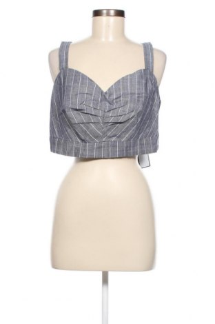 Γυναικείο αμάνικο μπλουζάκι Vero Moda, Μέγεθος XL, Χρώμα Μπλέ, Τιμή 5,57 €