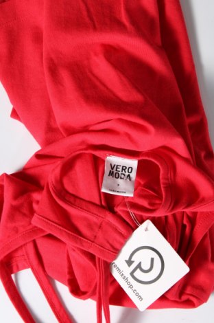Γυναικείο αμάνικο μπλουζάκι Vero Moda, Μέγεθος S, Χρώμα Κόκκινο, Τιμή 6,02 €