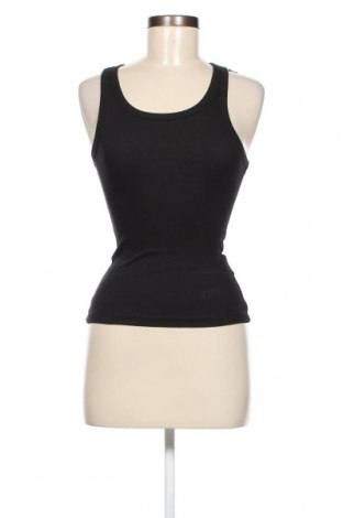 Γυναικείο αμάνικο μπλουζάκι Weekday, Μέγεθος XS, Χρώμα Μαύρο, Τιμή 5,84 €