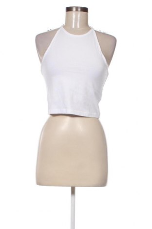 Γυναικείο αμάνικο μπλουζάκι Weekday, Μέγεθος M, Χρώμα Λευκό, Τιμή 4,87 €