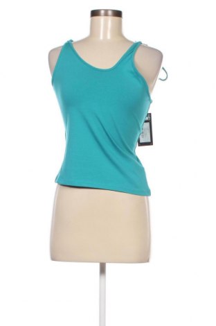 Γυναικείο αμάνικο μπλουζάκι Weekday, Μέγεθος XS, Χρώμα Μπλέ, Τιμή 5,30 €