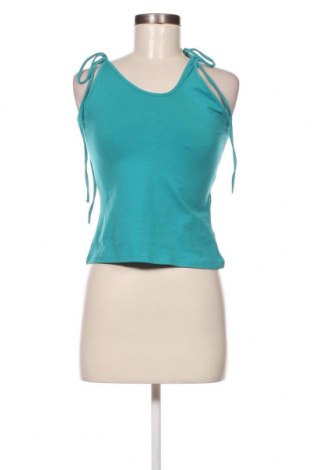 Γυναικείο αμάνικο μπλουζάκι Weekday, Μέγεθος M, Χρώμα Μπλέ, Τιμή 10,82 €