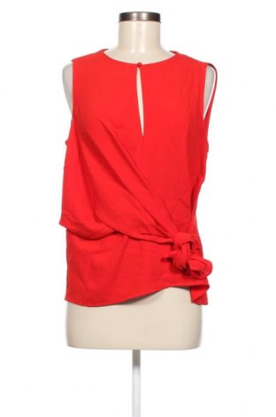 Γυναικείο αμάνικο μπλουζάκι Zara, Μέγεθος L, Χρώμα Κόκκινο, Τιμή 3,47 €
