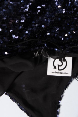 Γυναικείο αμάνικο μπλουζάκι Zara Trafaluc, Μέγεθος S, Χρώμα Μπλέ, Τιμή 12,43 €