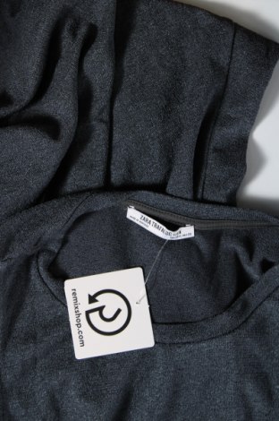 Tricou de damă Zara Trafaluc, Mărime S, Culoare Gri, Preț 19,74 Lei