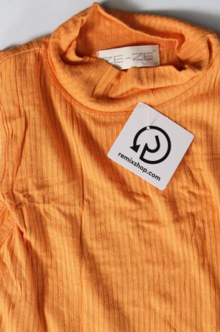 Γυναικείο αμάνικο μπλουζάκι Ze-Ze, Μέγεθος M, Χρώμα Κίτρινο, Τιμή 2,89 €
