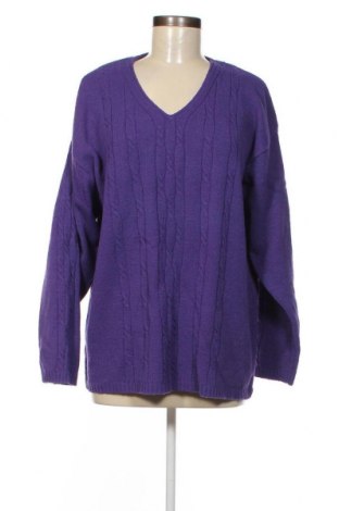 Дамски пуловер, Размер L, Цвят Лилав, Цена 29,01 лв.