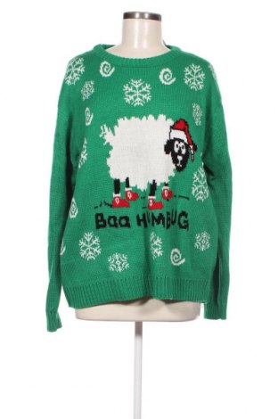 Дамски пуловер, Размер XL, Цвят Зелен, Цена 21,11 лв.