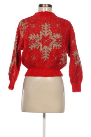 Дамски пуловер, Размер M, Цвят Червен, Цена 8,99 лв.