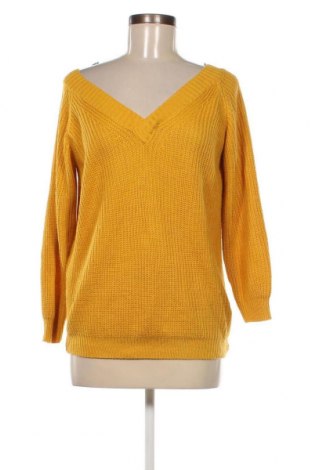 Дамски пуловер, Размер M, Цвят Жълт, Цена 10,00 лв.