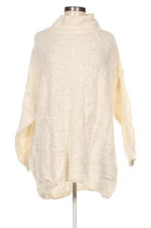Дамски пуловер, Размер L, Цвят Екрю, Цена 11,60 лв.