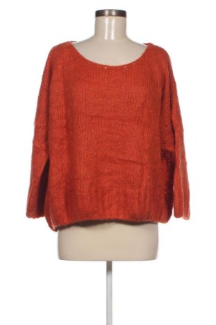 Дамски пуловер, Размер S, Цвят Оранжев, Цена 8,70 лв.