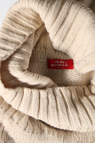 Дамски пуловер Ad, Размер M, Цвят Бежов, Цена 12,60 лв.