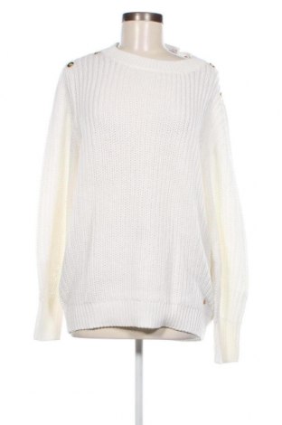 Дамски пуловер Ajc, Размер M, Цвят Бял, Цена 14,26 лв.