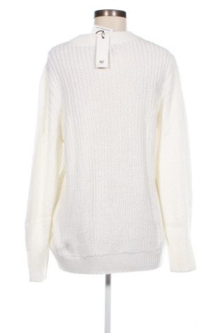 Γυναικείο πουλόβερ Ajc, Μέγεθος M, Χρώμα Λευκό, Τιμή 7,59 €