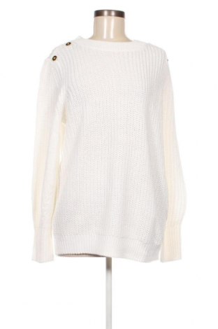 Дамски пуловер Ajc, Размер M, Цвят Бял, Цена 13,80 лв.