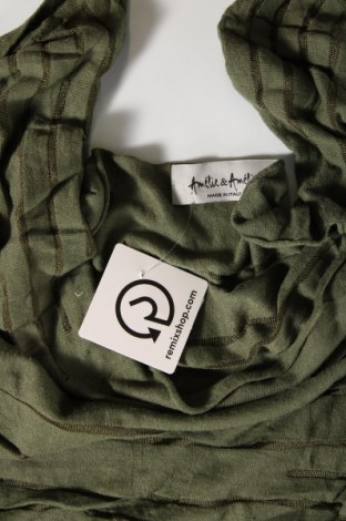 Γυναικείο πουλόβερ Amelie & Amelie, Μέγεθος M, Χρώμα Πράσινο, Τιμή 3,95 €