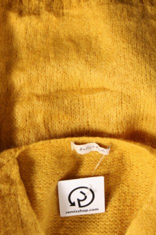 Дамски пуловер Amelie & Amelie, Размер M, Цвят Жълт, Цена 7,25 лв.