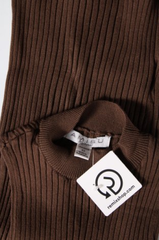 Дамски пуловер Amisu, Размер XS, Цвят Кафяв, Цена 29,15 лв.