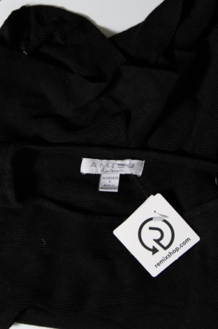 Дамски пуловер Amisu, Размер S, Цвят Черен, Цена 13,05 лв.