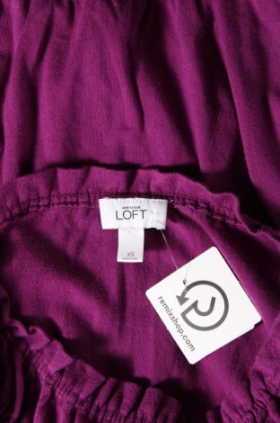 Дамски пуловер Ann Taylor, Размер XS, Цвят Лилав, Цена 31,75 лв.