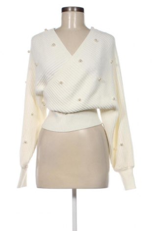 Γυναικείο πουλόβερ BSB, Μέγεθος M, Χρώμα Εκρού, Τιμή 50,13 €
