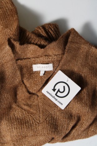 Дамски пуловер Bel&Bo, Размер L, Цвят Кафяв, Цена 7,25 лв.