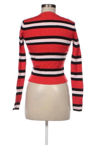 Дамски пуловер Bershka, Размер M, Цвят Червен, Цена 7,25 лв.
